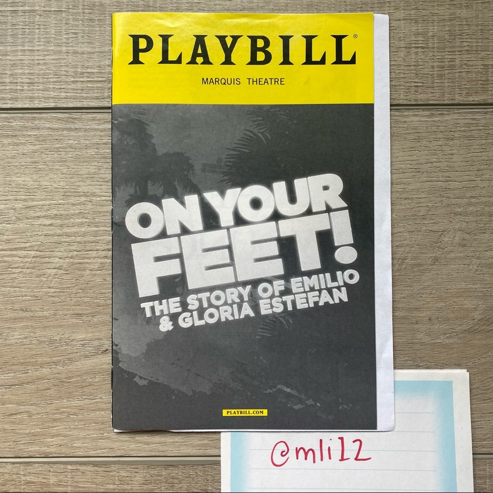 PLAYBILL On Your Feet